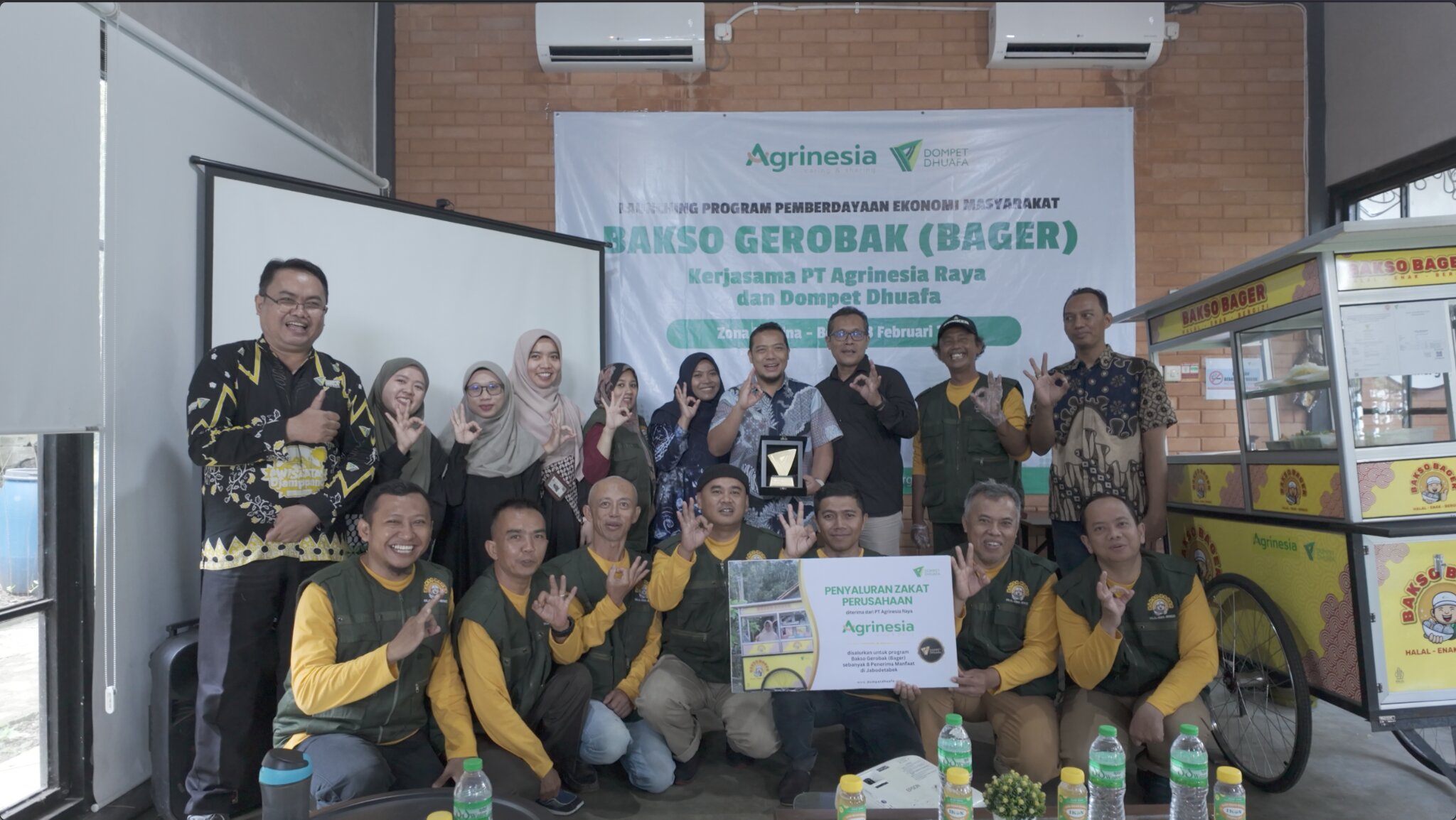 Agrinesia Dorong Kemandirian Usaha Masyarakat Lewat Program Bakso Bager Bersama Dompet Dhuafa
